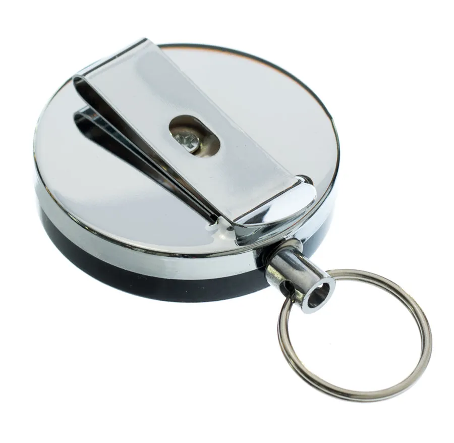 10 x ID Badge Holder Retractable Reel 2 Key Clip Nurse Name Card Wholesale New