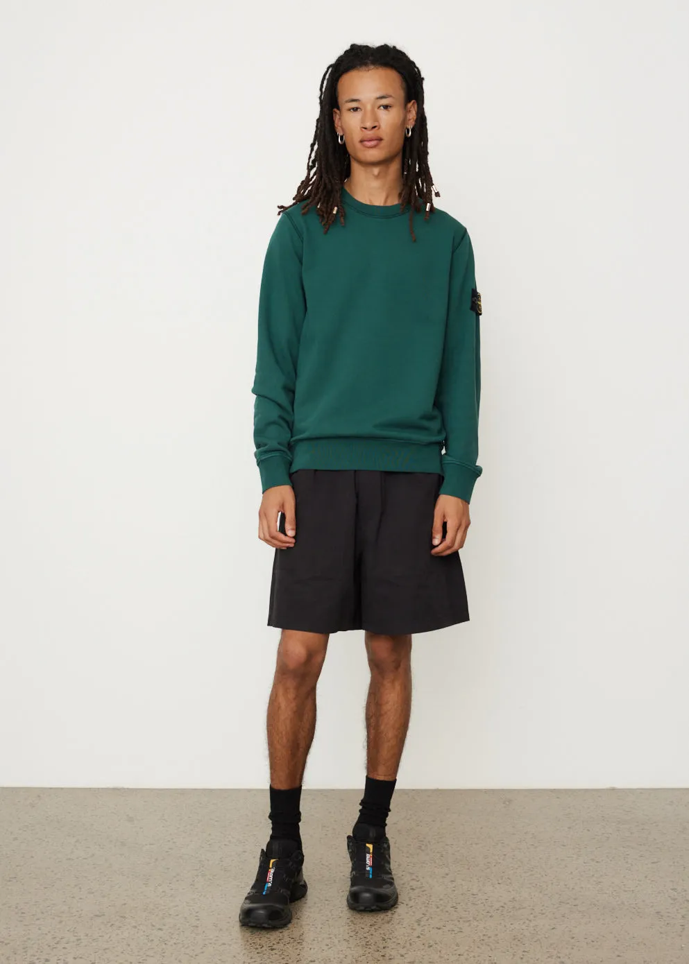 Badge Crew Neck Sweatshirt