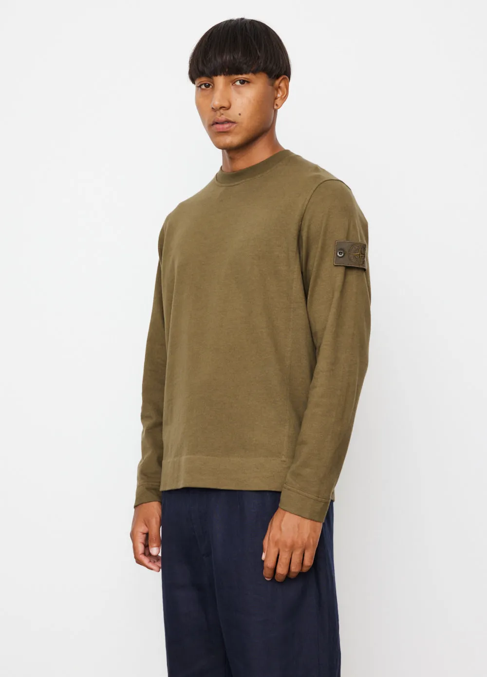 Badge Crewneck Ghost Sweatshirt