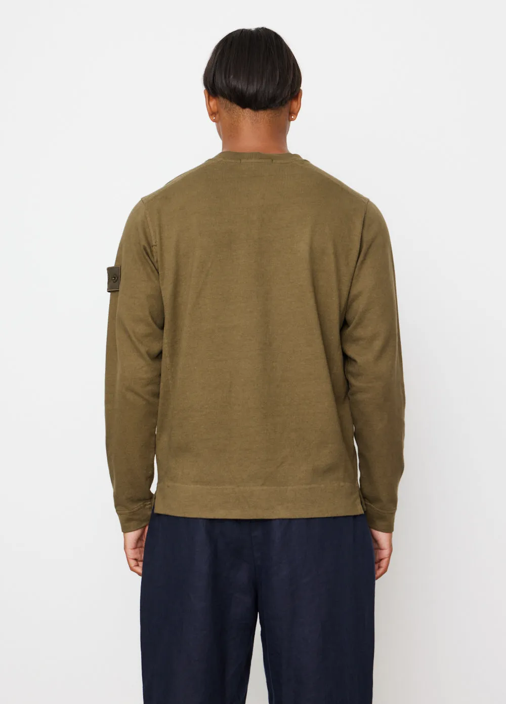 Badge Crewneck Ghost Sweatshirt