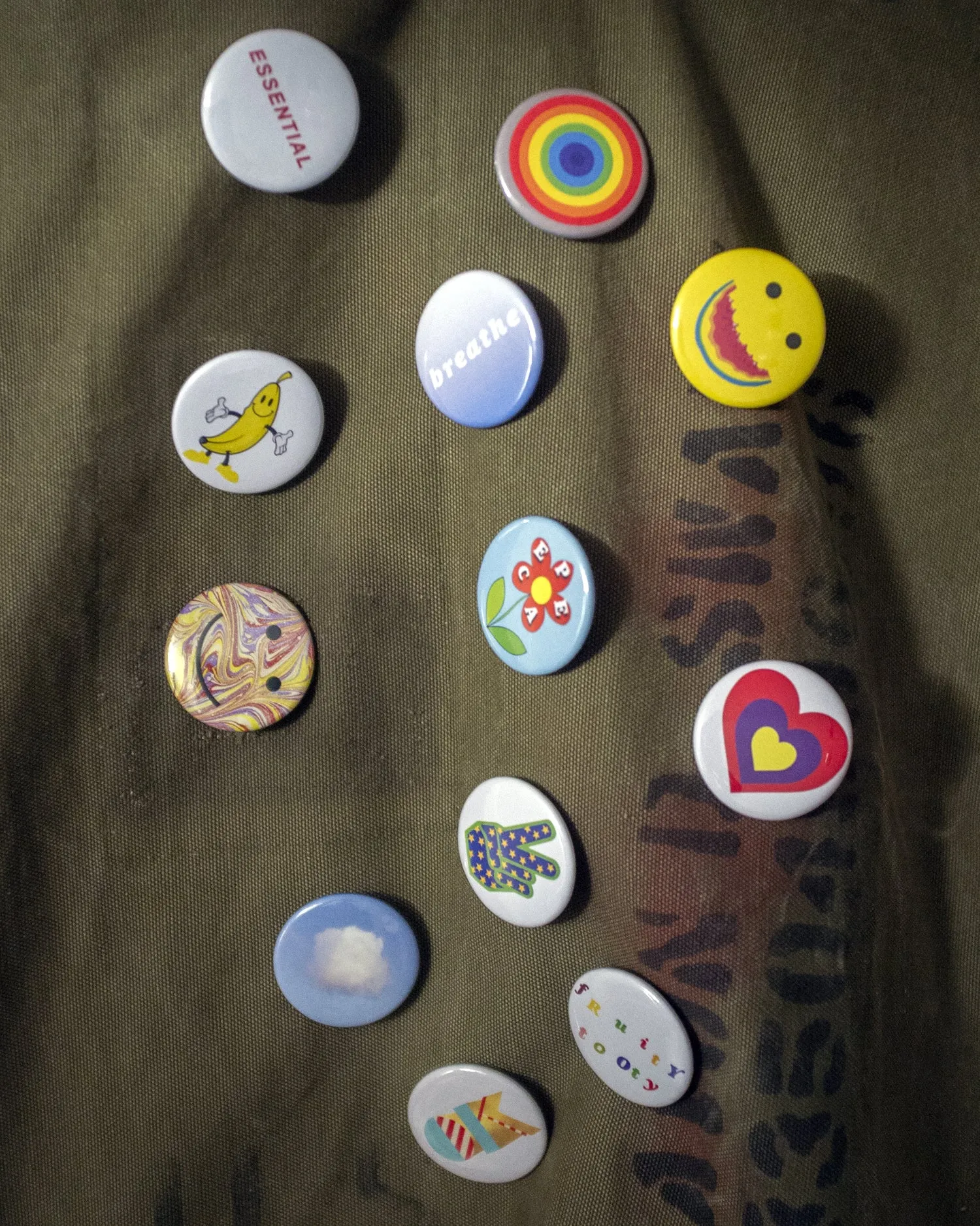 DANDY STAR BADGE SET  :  CLOUD