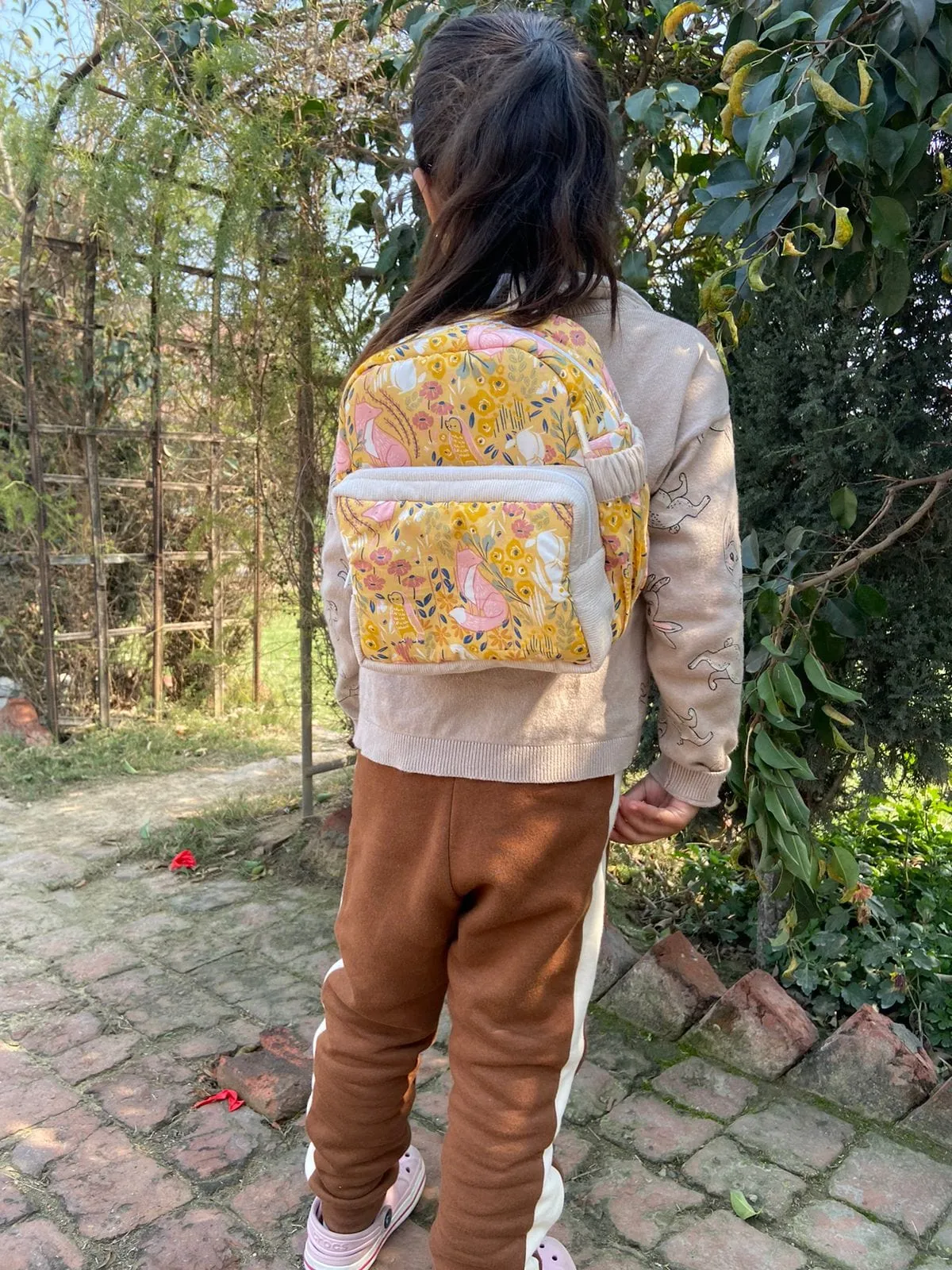 Fox & The Owl School Bag (Personalise)