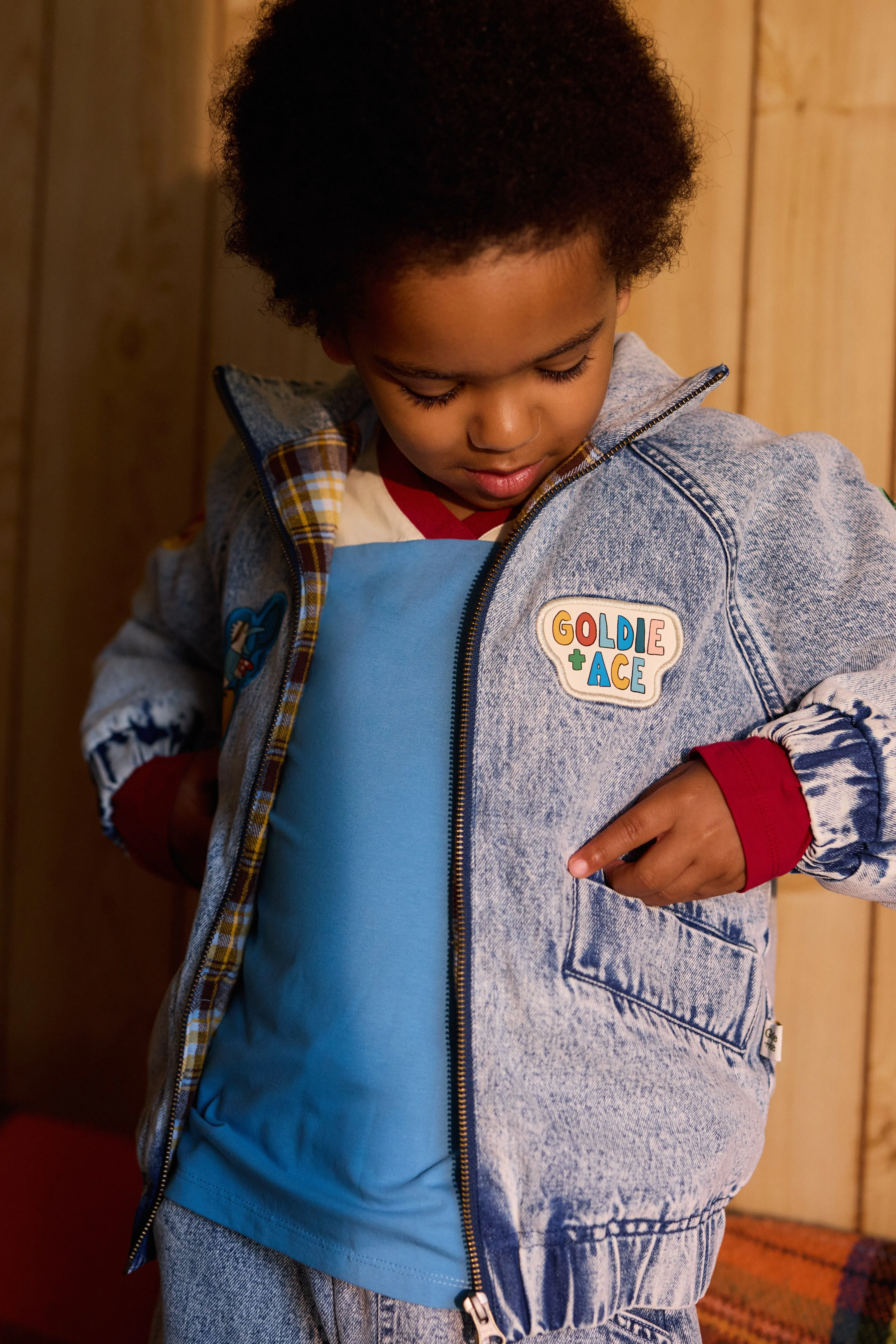 Goldie   Ace Ari Denim Jacket