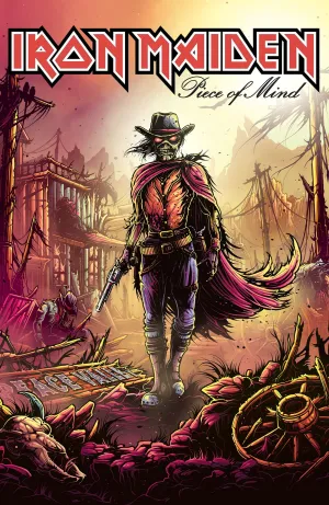 IRON MAIDEN HARDCOVER PIECE OF MIND