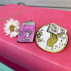 Jane Austen Badges - Persuasion Pair