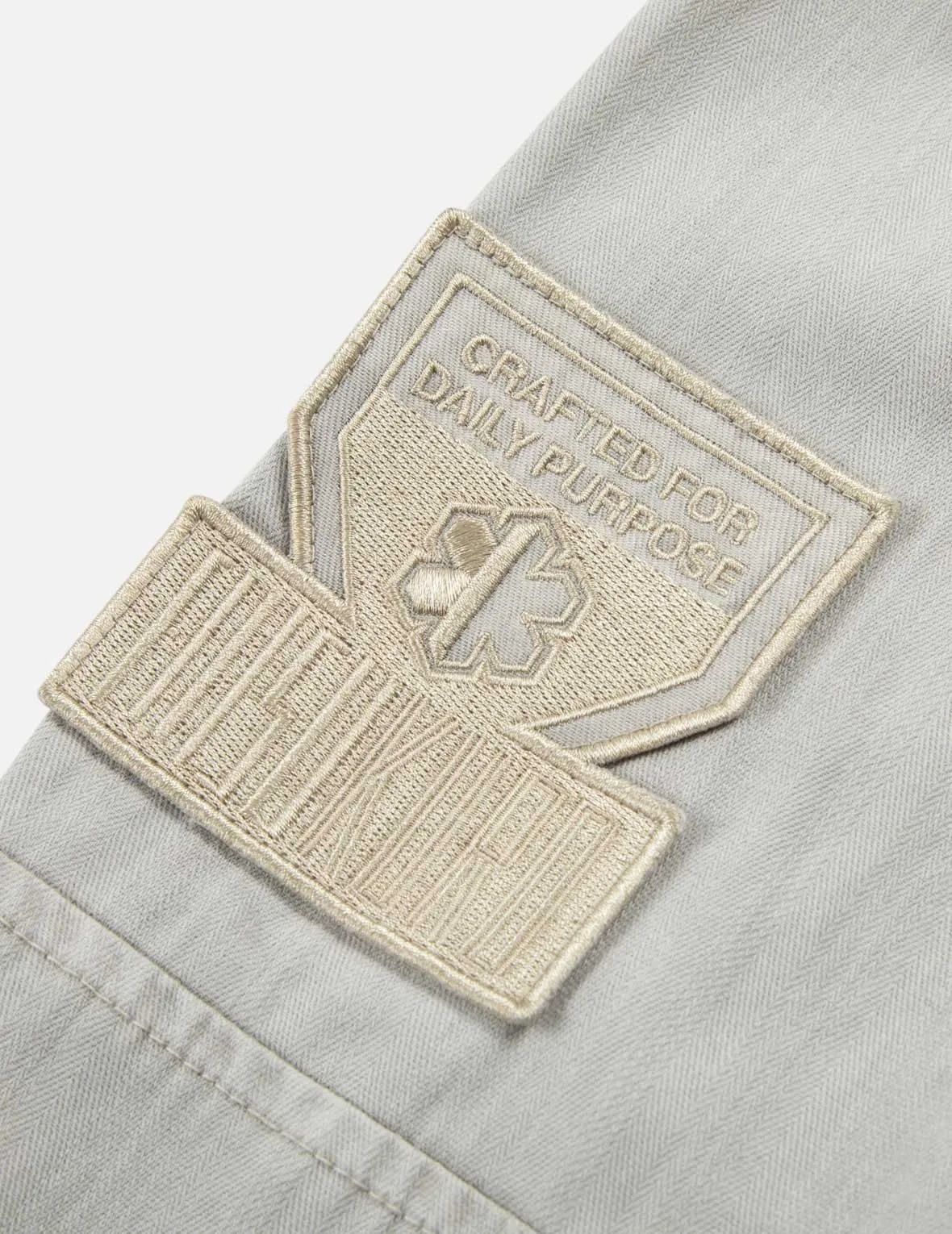 Logo Badges and Seagull Embroidery Relax fit Trucker Jacket