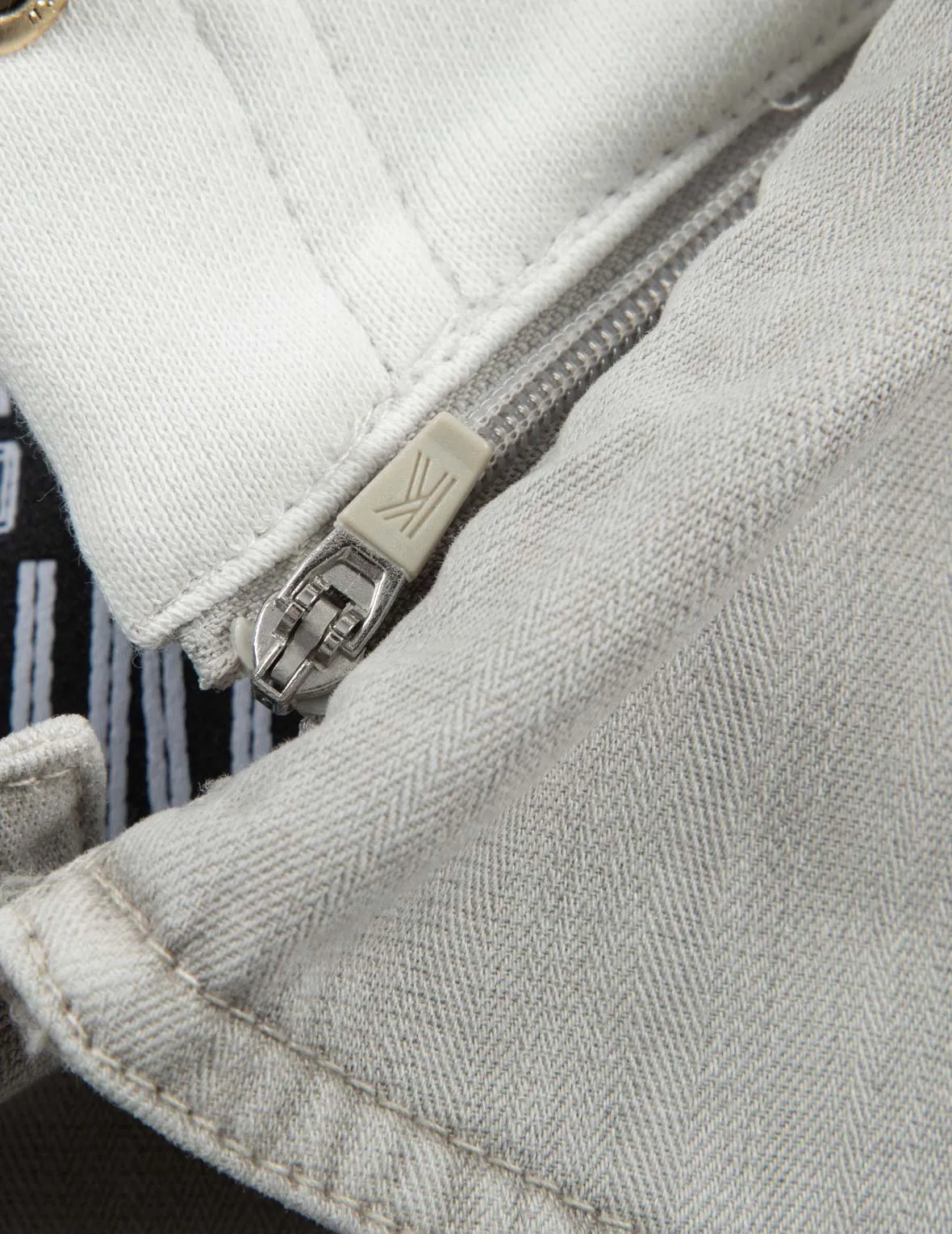Logo Badges and Seagull Embroidery Relax fit Trucker Jacket