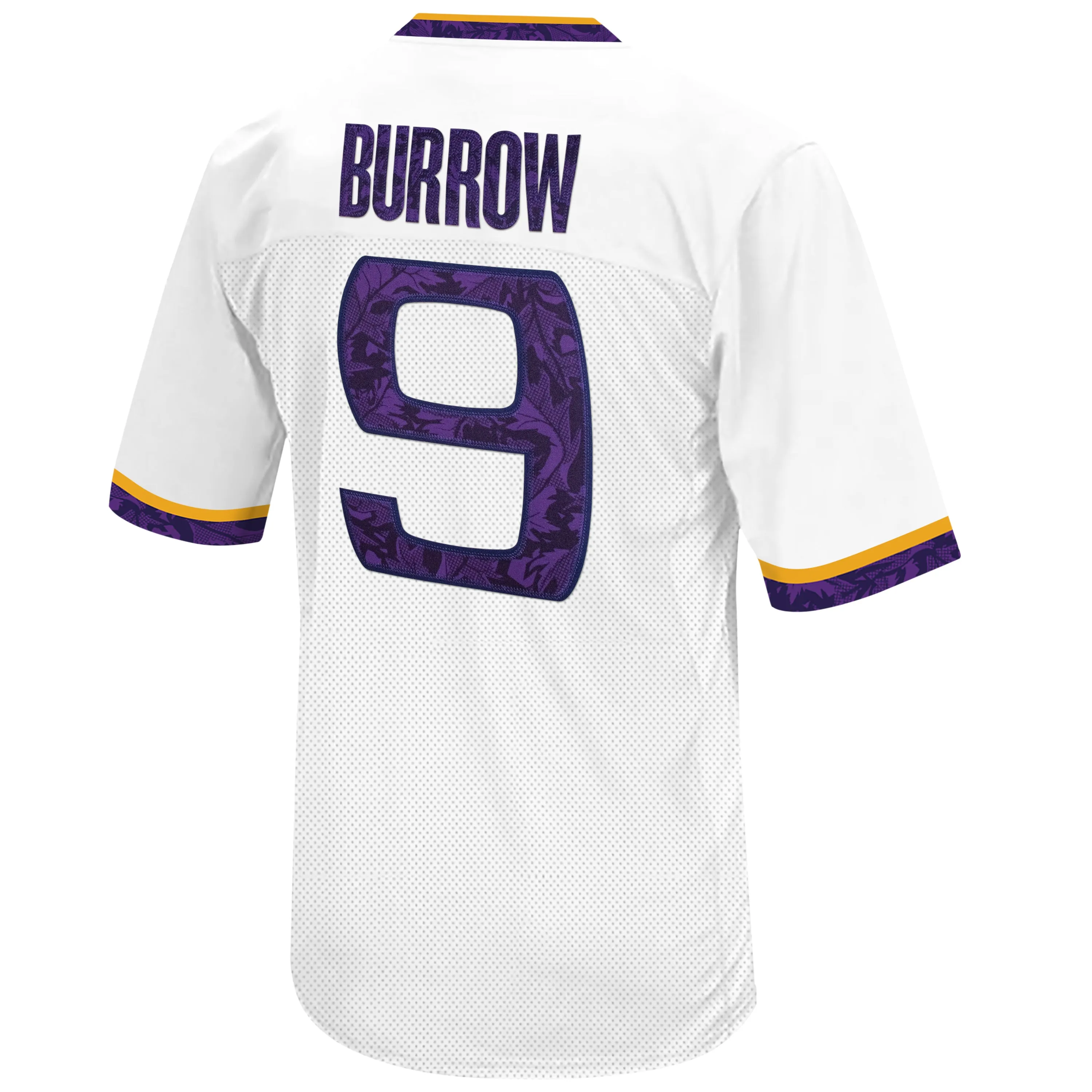 LSU Tigers Joe Burrow Throwback Jersey