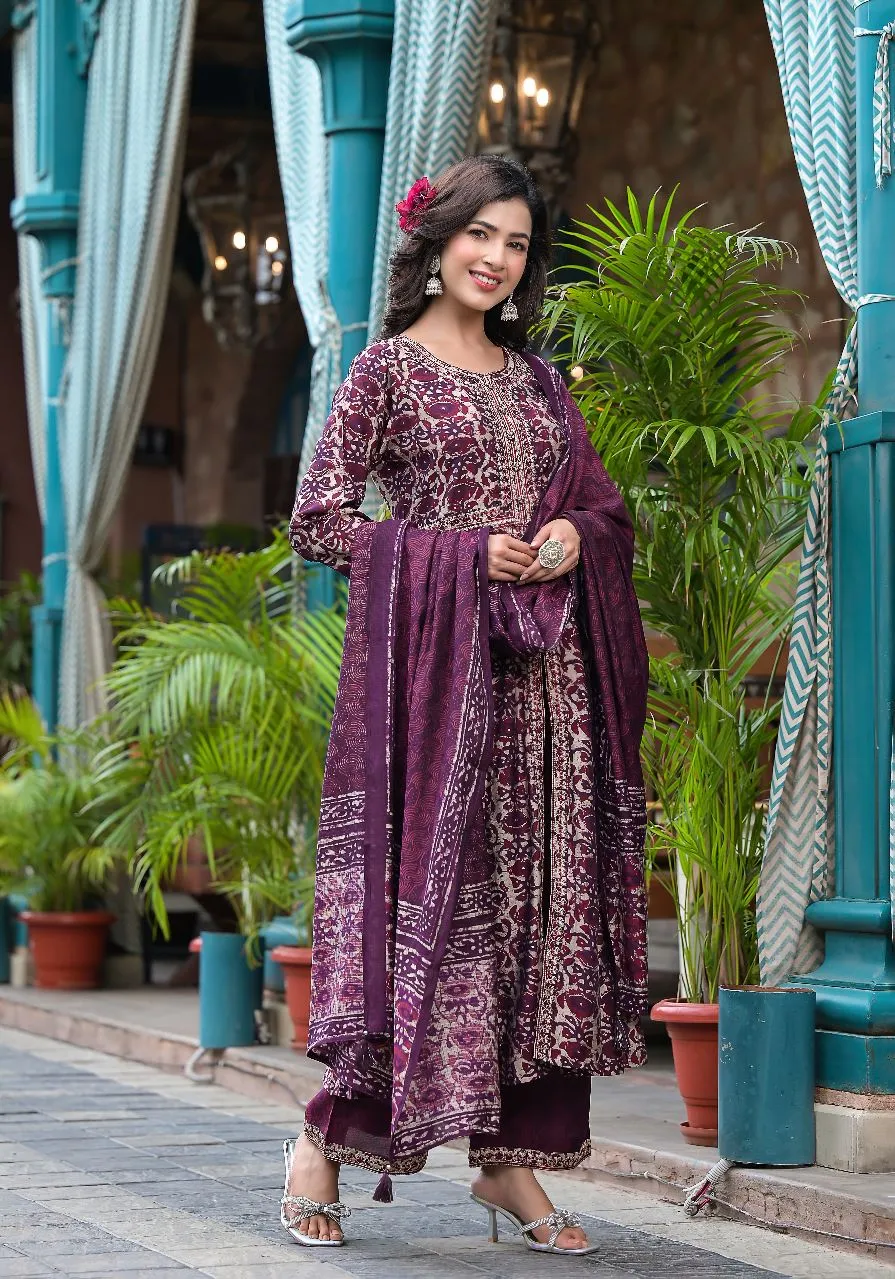 Modal Silk Full Set With Dupatta