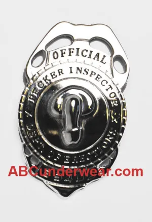 Pecker Inspector Badge