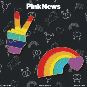 Rainbow Pride Badges